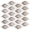 Andova Tiles ANDOVA TILES Easton 5" x 3" Glass Novelty Mosaic Wall & Floor Tile ANDEAS336 - alternate 2